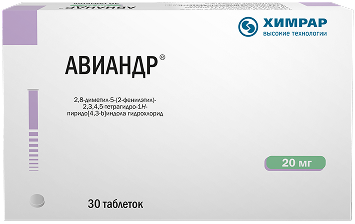 Упаковка препарата Авиандр®